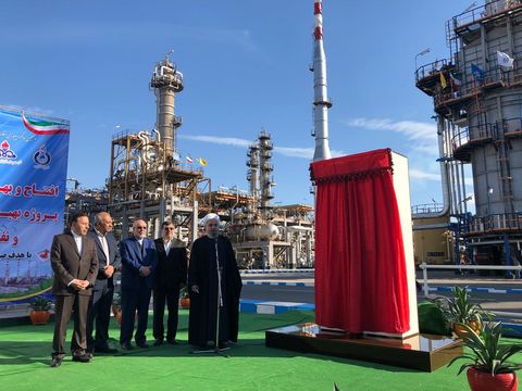 طرح افزایش ظرفیت و بهبود کیفیت بنزین و نفت گاز پالایشگاه بندرعباس افتتاح شد طرح افزایش ظرفیت و بهبود کیفیت بنزین و نفت گاز پالایشگاه بندرعباس افتتاح شد