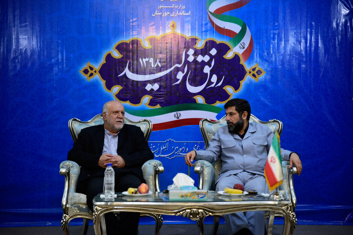 سخنان وزیر نفت پس از نشست با استاندار خوزستان در اهواز