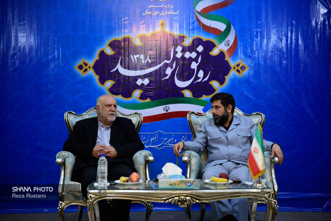 سخنان وزیر نفت پس از نشست با استاندار خوزستان در اهواز