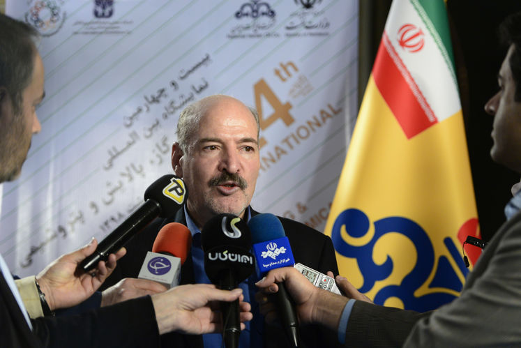 نشست خبری حسن منتظر تربتی، مدیرعامل شرکت ملی گاز ایران