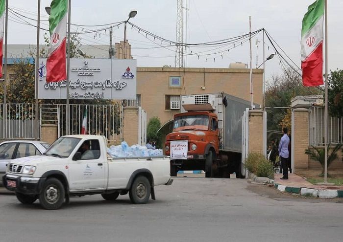 ارسال  ۶۰۰ بسته مواد غذایی به مناطق سیل‌زده خوزستان
