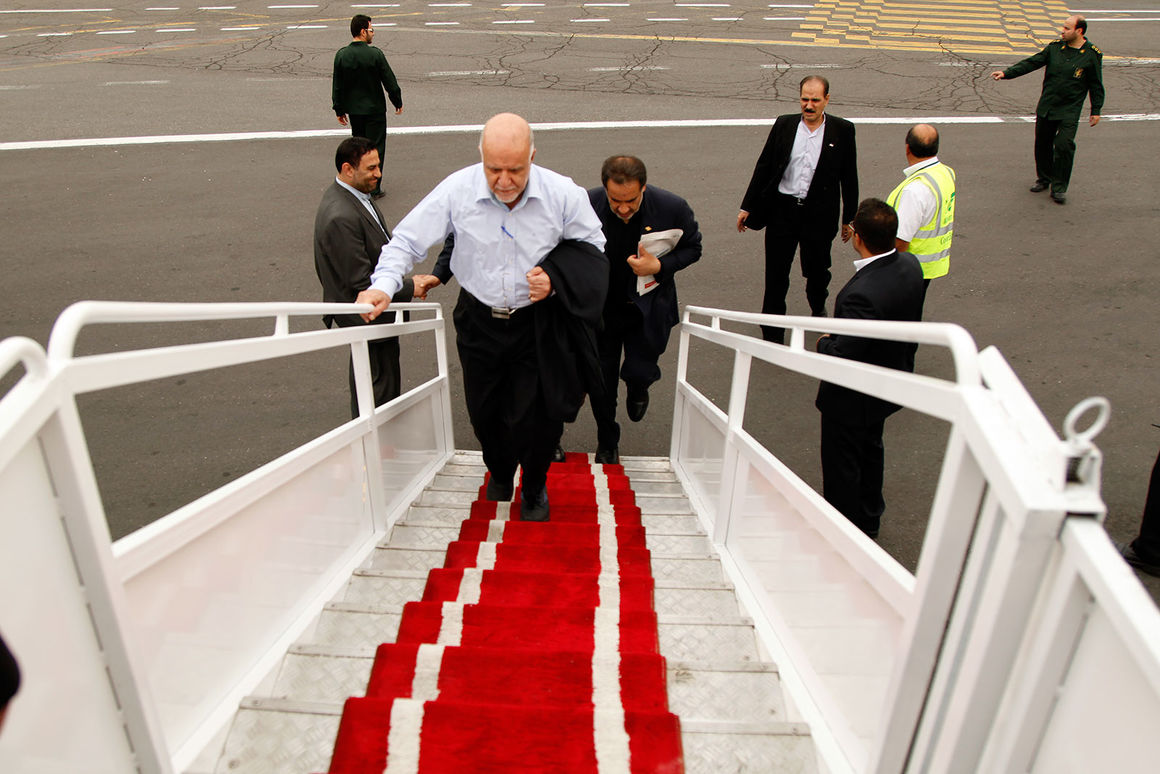 وزیر نفت تهران را به مقصد وین ترک می‌کند