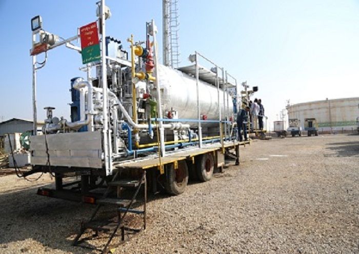 تعمیرات ۳ دستگاه سیار فرآورش و تفکیک‌گر نفت در شرکت کارون