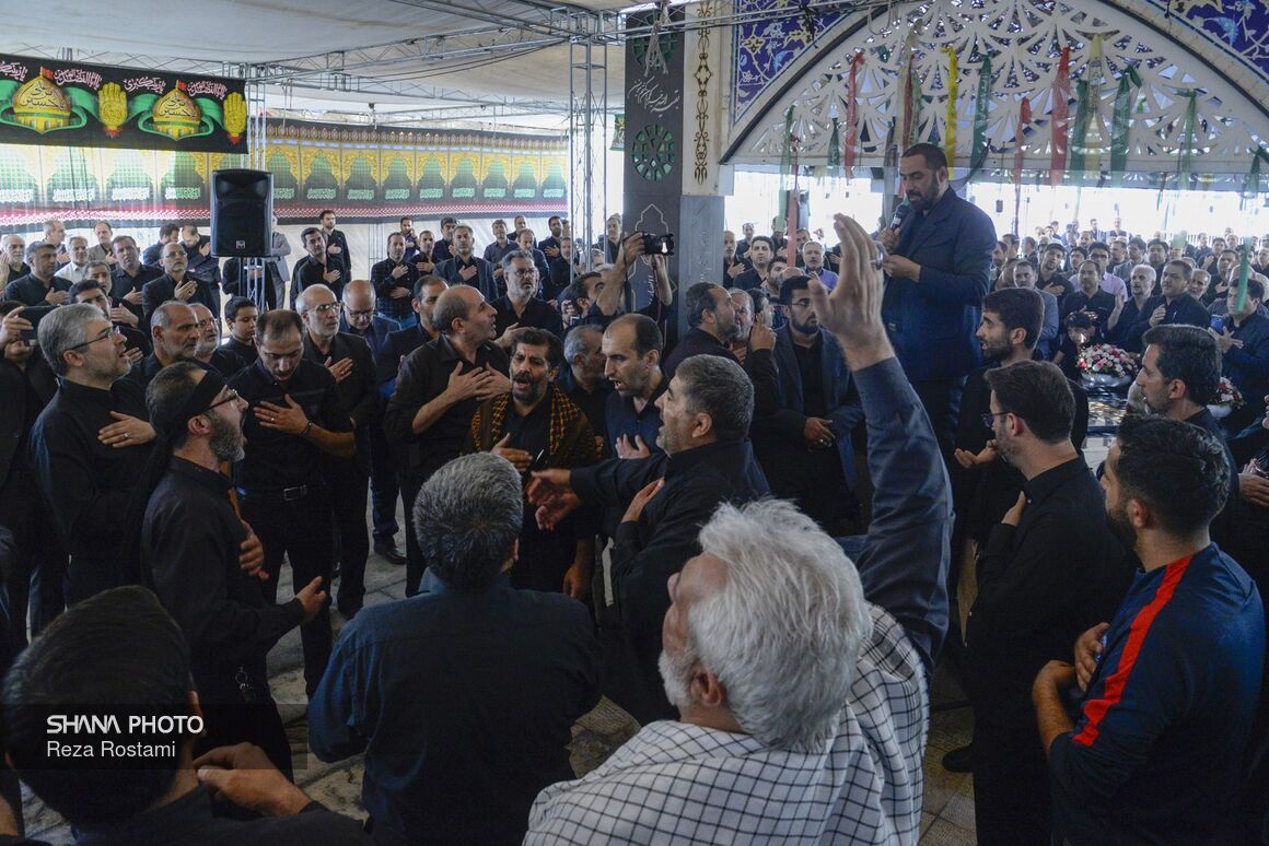 عزاداری کارکنان صنعت نفت در آستانه عاشورای حسینی