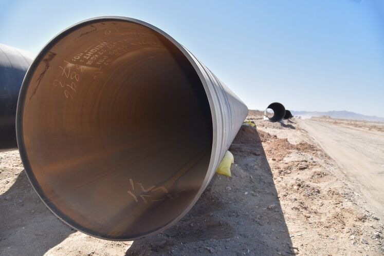 لوله 36 اینچ برای خط لوله انتقال گاز زاهدان - دوراهی دشتک