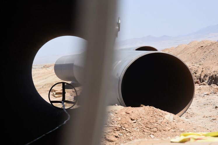 خط لوله 36 اینچ انتقال گاز زاهدان - دوراهی دشتک