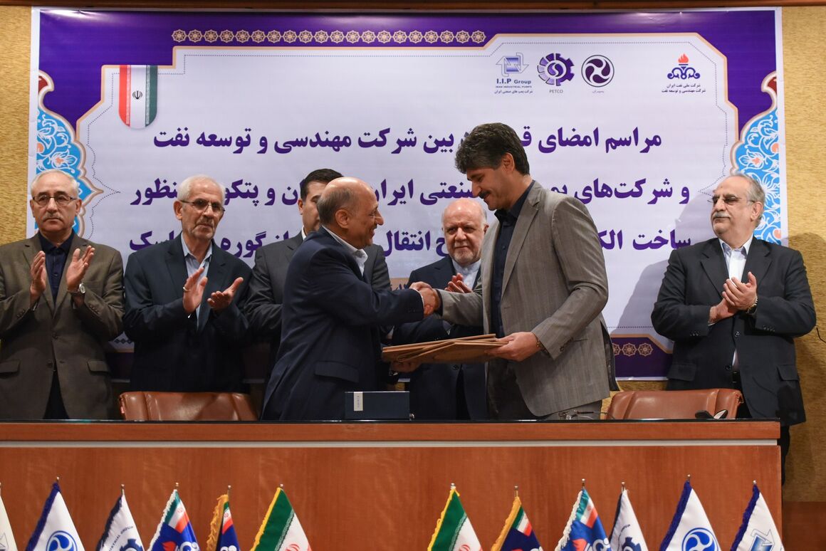 PEDEC Inks Deal with Iranian Partners for Building Electropumps

