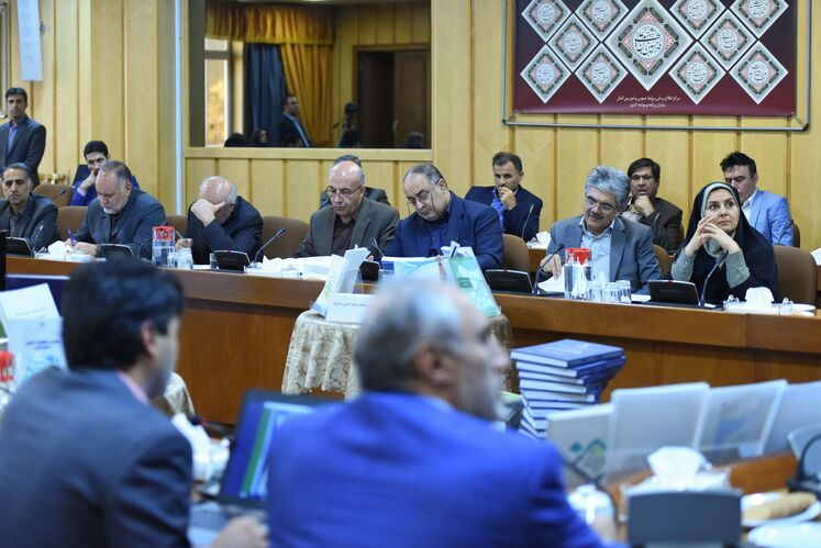 نشست شورای عالی آمایش سرزمین، ۲۲ مهرماه ۹۸ در محل ساختمان سازمان برنامه و بودجه