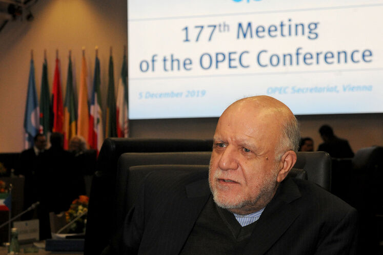 بیژن زنگنه، وزیر نفت در  یکصدوهفتادوهفتمین نشست اوپک