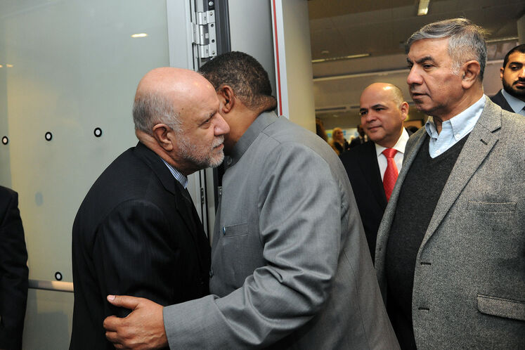 دبیرکل و رئیس اوپک وزیر نفت ایران را برای ترک دبیرخانه اوپک و وین بدرقه کردند