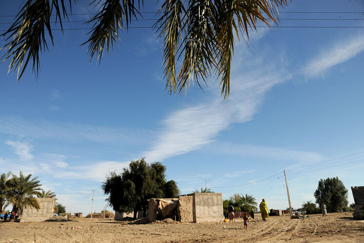 سیل در روستاهای سیستان و بلوچستان