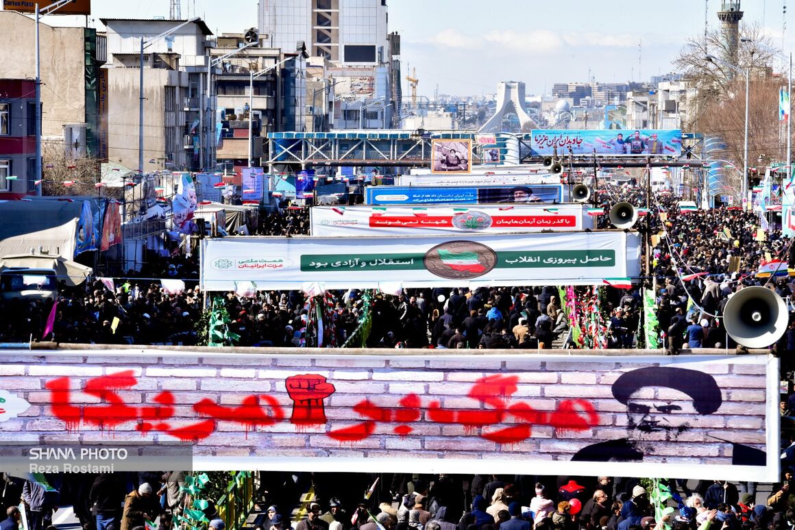 راهپیمایی باشکوه چهل و یکمین سالروز پیروزی انقلاب اسلامی