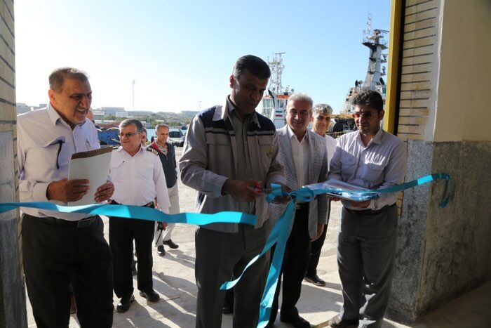  کارگاه جوشکاری عملیات دریایی پایانه نفتی خارک افتتاح شد