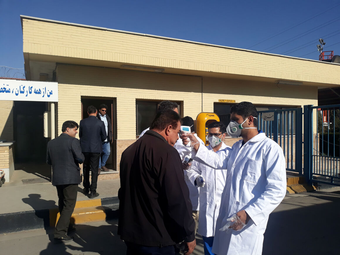 اقدام‌های پالایشگاه اصفهان برای مقابله با شیوع ویروس کرونا 