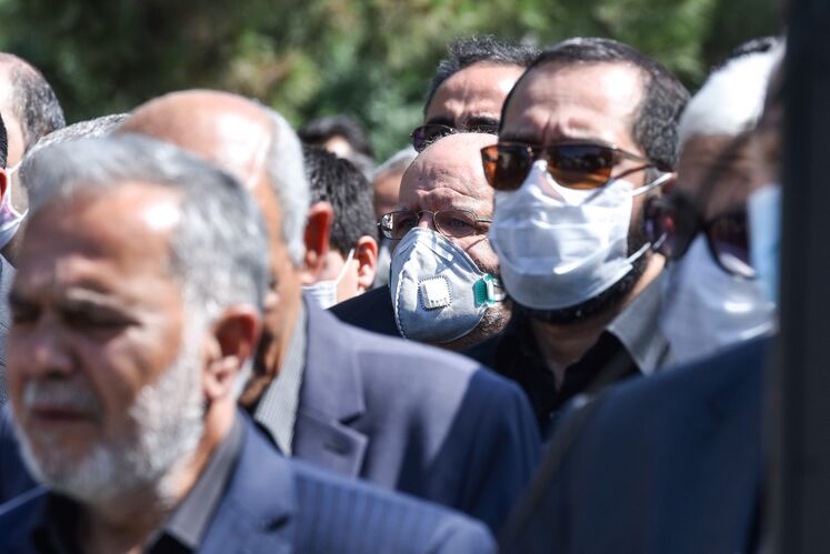 آیین تشییع و خاکسپاری پیکر حسین کاظمپور اردبیلی