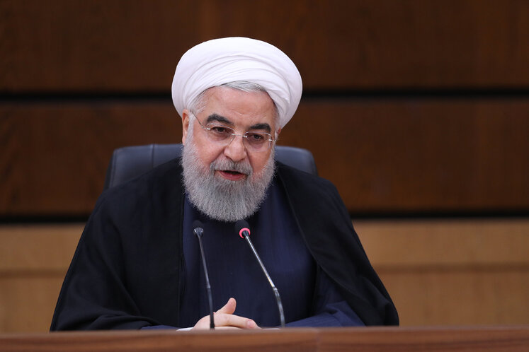 روحانی: طرح‌های توسعه‌ای با وجود تحریم درحال پیاده‌سازی است 