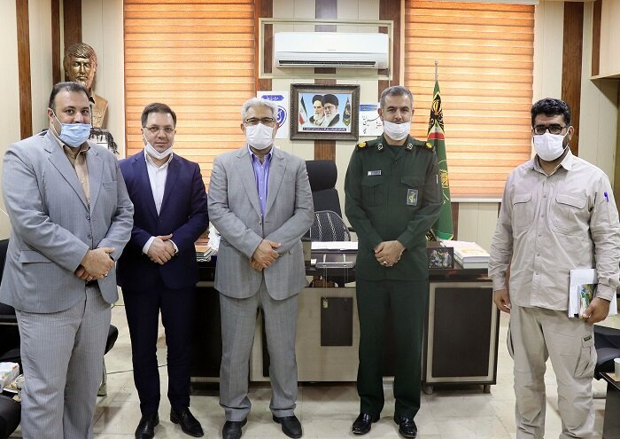 فرمانده سپاه خرمشهر از شرکت نفت و گاز اروندان قدردانی کرد