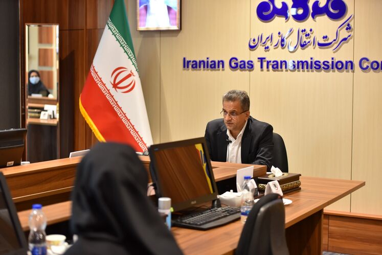 نشست خبری مهدی جمشیدی‌دانا، مدیرعامل شرکت انتقال گاز ایران