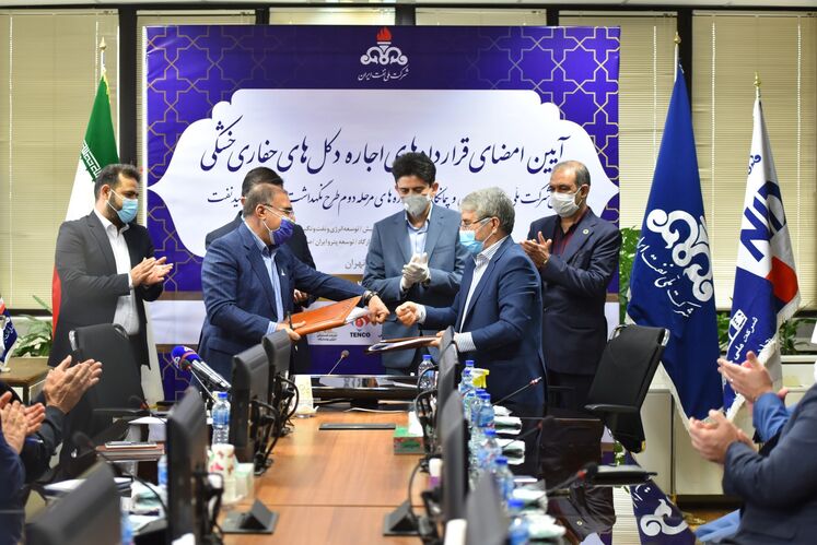 امضای قرارداد بین شرکت ملی حفاری ایران و شرکت گلوبال پتروتک کیش