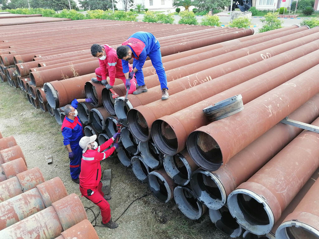 Forging 16-inch Pipes Begins at ICOFC

