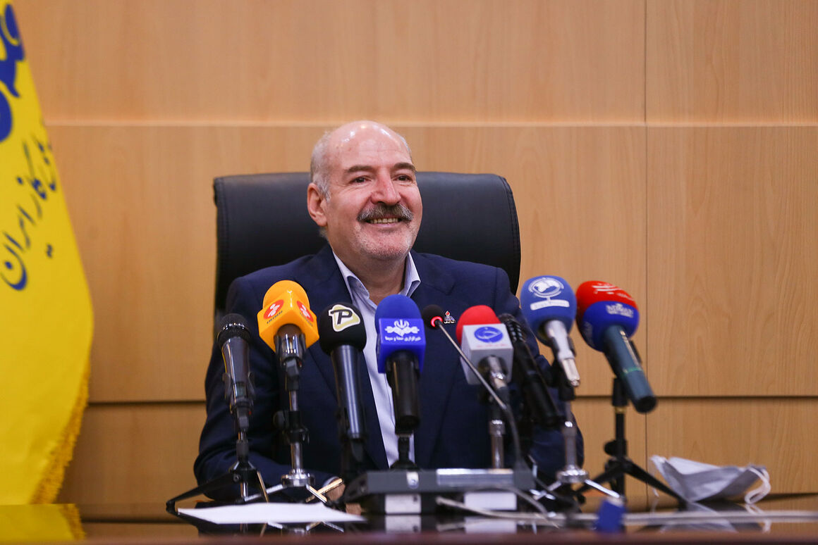 نشست خبری مدیرعامل شرکت ملی گاز ایران در حاشیه نمایشگاه
