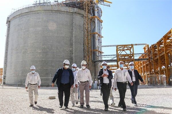 مخازن گاز مایع پالایشگاه فازهای ۲۲ تا ۲۴ پارس جنوبی راه‌اندازی شد