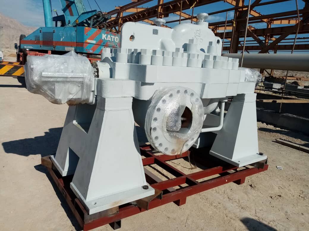 1st 3.2 MW Pump of Goreh-Jask Project Delivered