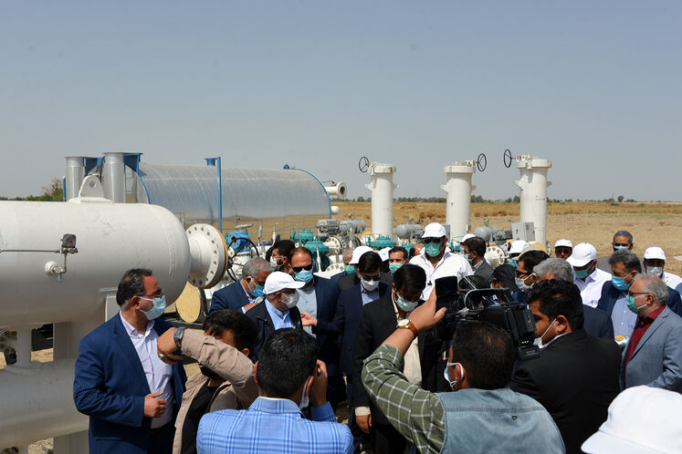 بازدید وزیر نفت از طرحهای گازرسانی منطقه سیستان