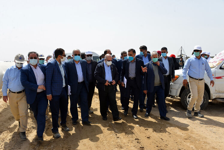 بازدید وزیر نفت از طرحهای گازرسانی منطقه سیستان