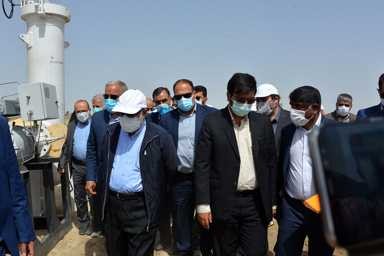 بازدید وزیر نفت از طرحهای گازرسانی منطقه سیستان