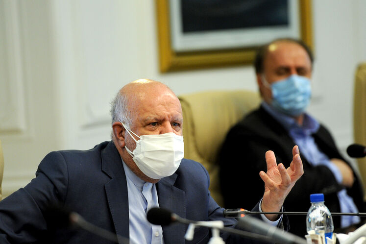 بیژن زنگنه وزیر نفت، هفدهمین نشست هیئت عالی نظارت بر منابع نفتی