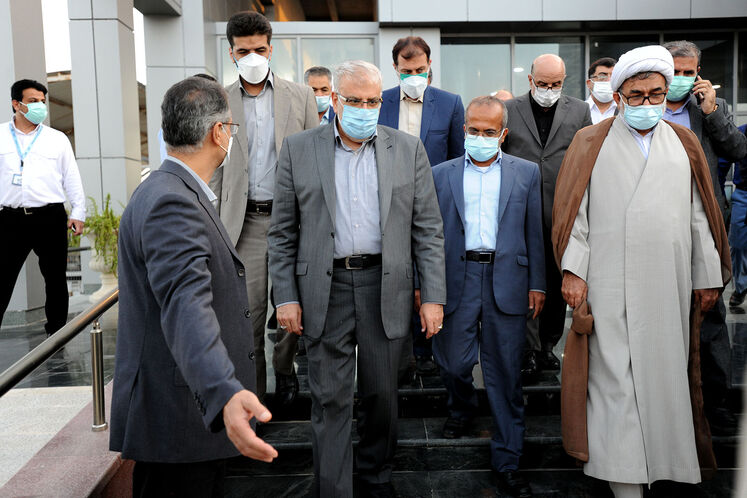 سفر جواد اوجی، وزیر نفت به منطقه ویژه اقتصادی انرژی پارس