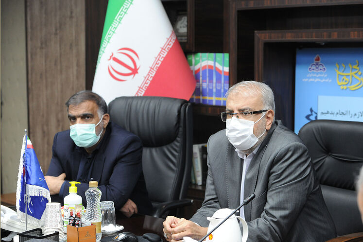 جواد اوجی، وزیر نفت و فریدون حسنوند، رئیس کمیسیون انرژی مجلس