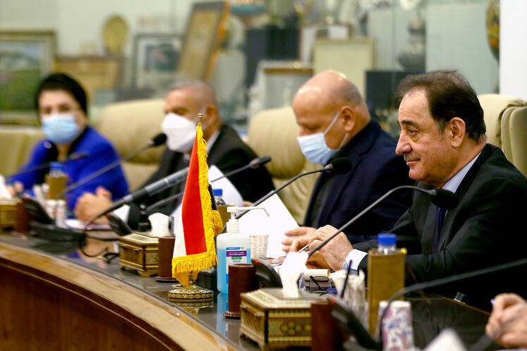دیدار وزیر نفت با هیئت عراقی