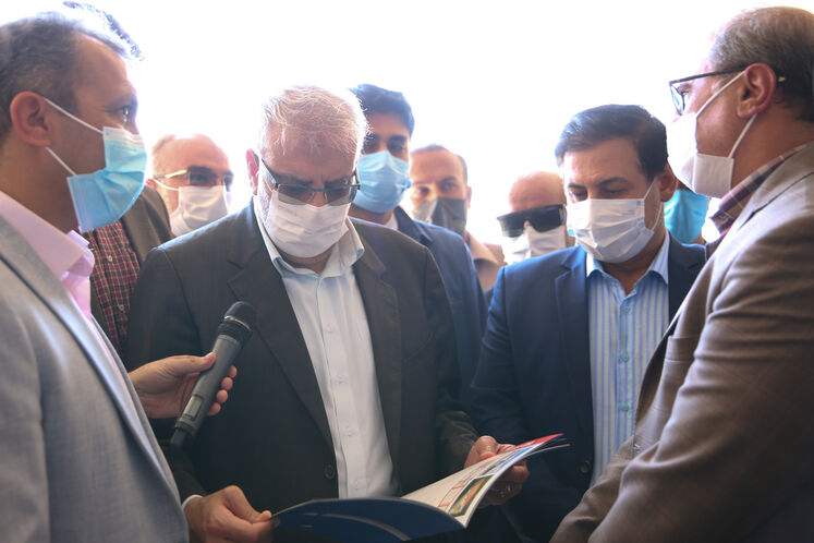 بازدید جواد اوجی، وزیر نفت از تونل ۷ قطعه ۳ بزرگراه فیروزآباد_کوار
