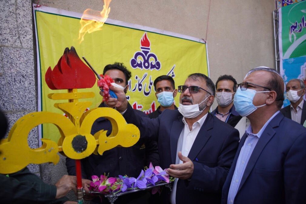 پروژه گازرسانی به ۲۶ روستای لرستان به بهرهبرداری رسید پروژه گازرسانی به ۲۶ روستای لرستان به بهرهبرداری رسید