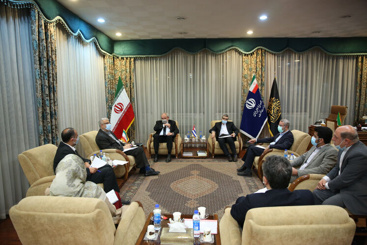 دیدار وزیر نفت با سفیر کوبا در تهران
