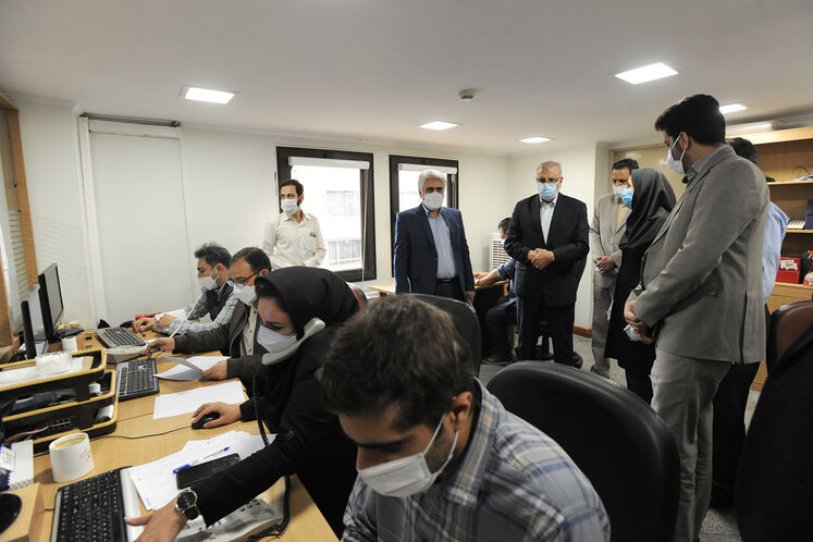 بازدید جواد اوجی، وزیر نفت از مرکز داده و پایش شرکت ملی پخش فرآورده‌های نفتی