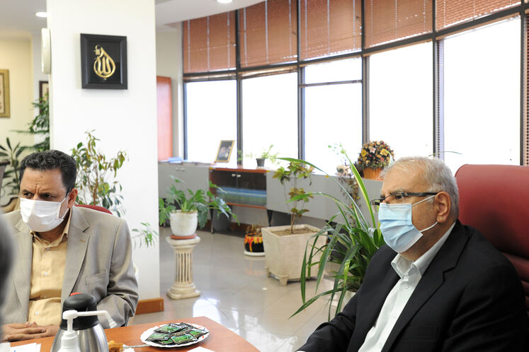 بازدید سرزده جواد اوجی، وزیر نفت از ستاد شرکت ملی پخش فرآورده‌های نفتی