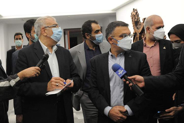 بازید سرزده جواد اوجی، وزیر نفت از مدیریت دیسپچینگ شرکت ملی گاز ایران