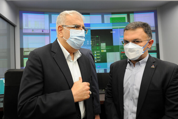 بازید سرزده جواد اوجی، وزیر نفت از مدیریت دیسپچینگ شرکت ملی گاز ایران