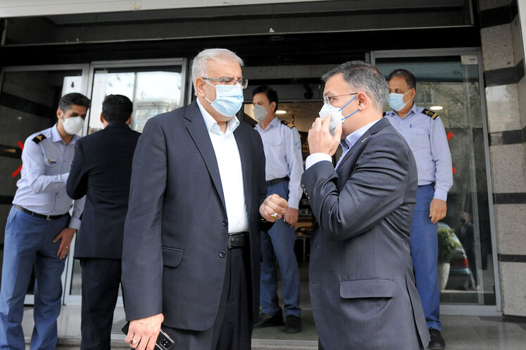 بازید سرزده جواد اوجی، وزیر نفت از مدیریت دیسپچینگ شرکت ملی گاز ایران