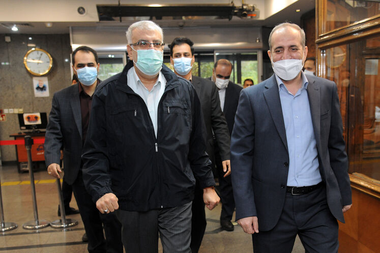 بازدید سرزده جواد اوجی، وزیر نفت از مدیریت دیسپچینگ شرکت ملی گاز ایران
