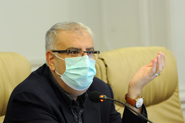 حضور جواد اوجی وزیر نفت