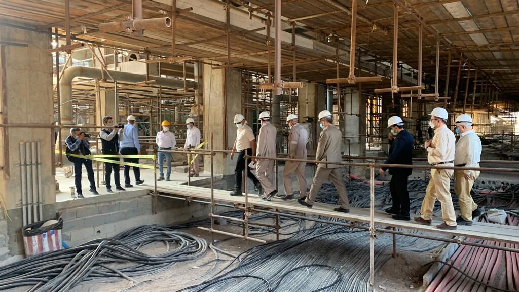 بازدید معاون وزیر نفت از طرح توسعه و تثبیت فاز ۲ پالایشگاه آبادان بازدید معاون وزیر نفت از طرح توسعه و تثبیت فاز ۲ پالایشگاه آبادان