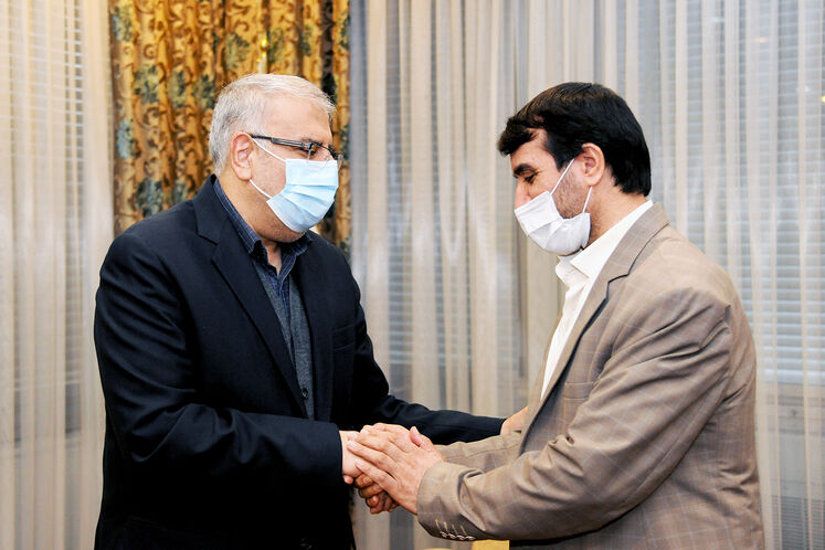 مراسم معارفه مدیرعامل شرکت صنایع پتروشیمی با حضور جواد اوجی