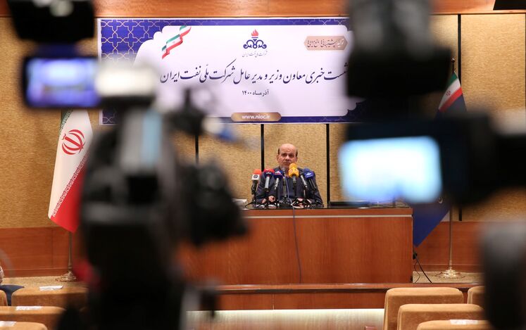 نشست خبری محسن خجسته‌مهر، مدیرعامل شرکت ملی نفت ایران