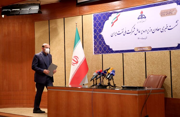 نشست خبری محسن خجسته‌مهر، مدیرعامل شرکت ملی نفت ایران