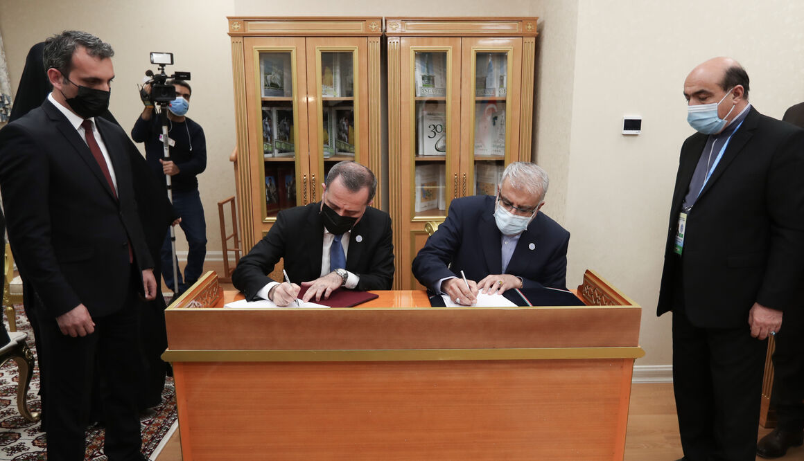 امضای قرار سه‌جانبه سوآپ گاز بین ایران، ترکمنستان و آذربایجان
