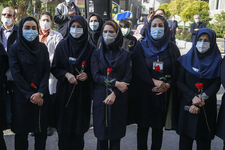 روز پرستار در بیمارستان مرکزی صنعت نفت تهران